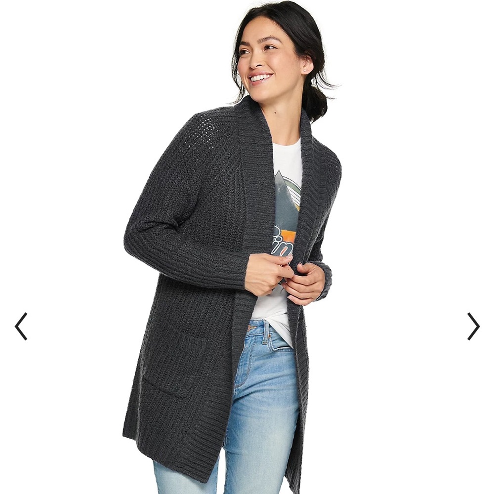 New Women’s Sonoma extra cozy soft plush cardigan nwt